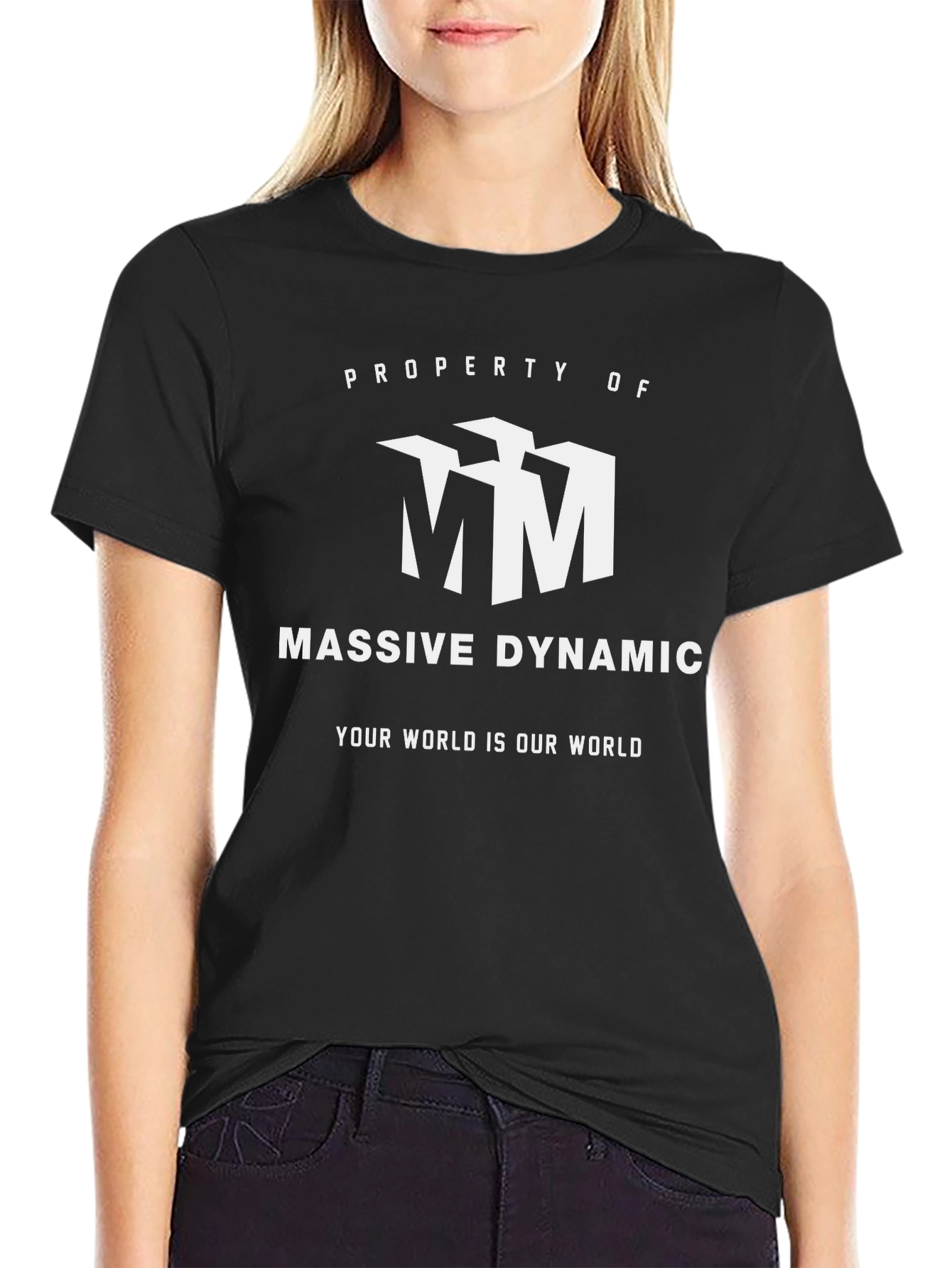 Massive Dynamic Graphic Tee - Black
