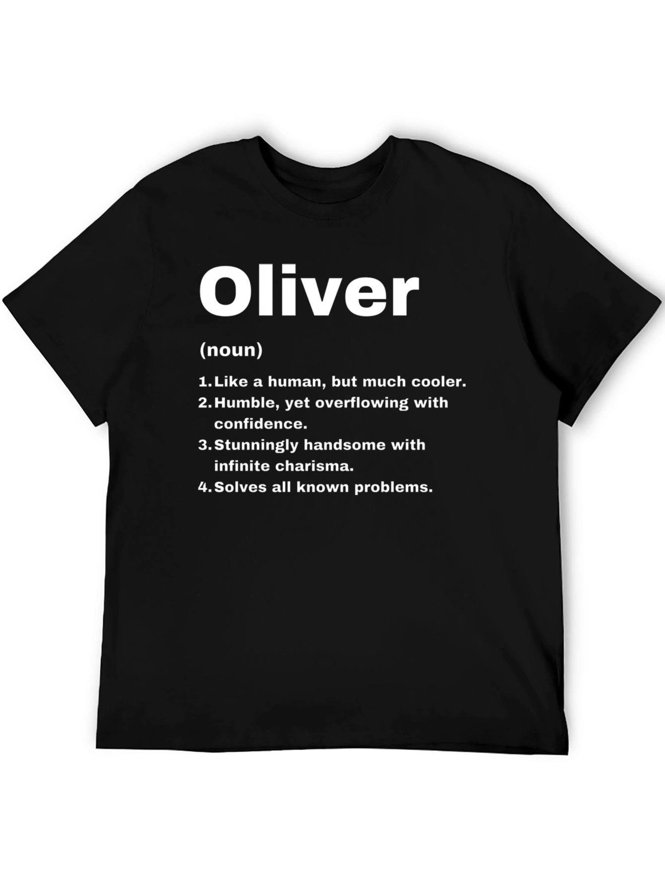 Oliver Definition T-Shirt - Cool & Charismatic