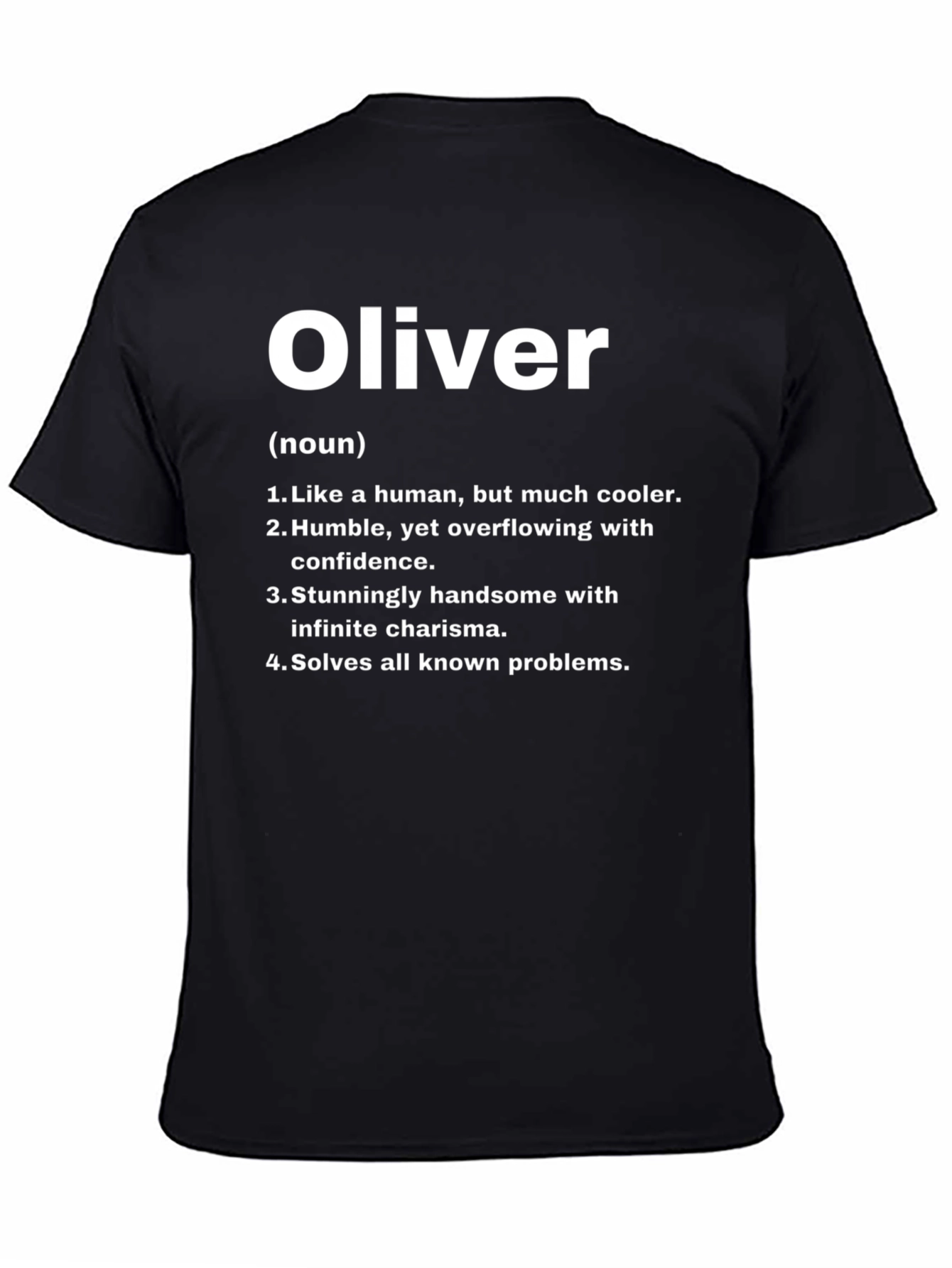 Oliver Definition T-Shirt - Cool & Charismatic