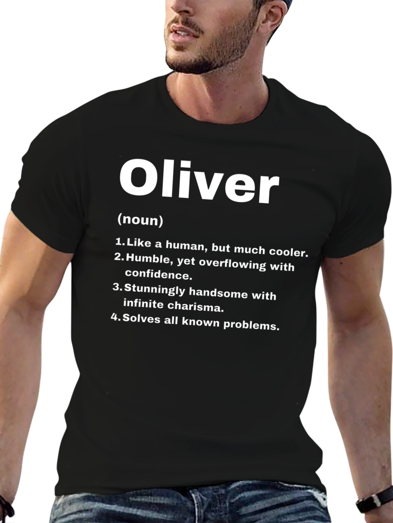 Oliver Definition T-Shirt - Cool & Charismatic