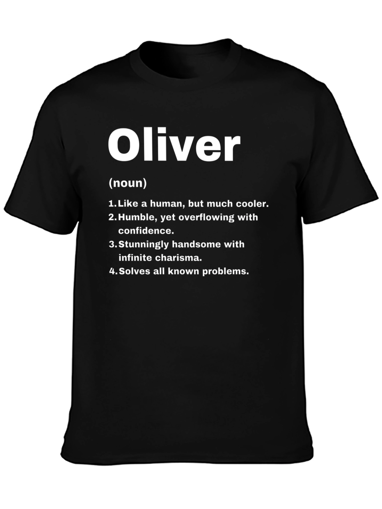 Oliver Definition T-Shirt - Cool & Charismatic