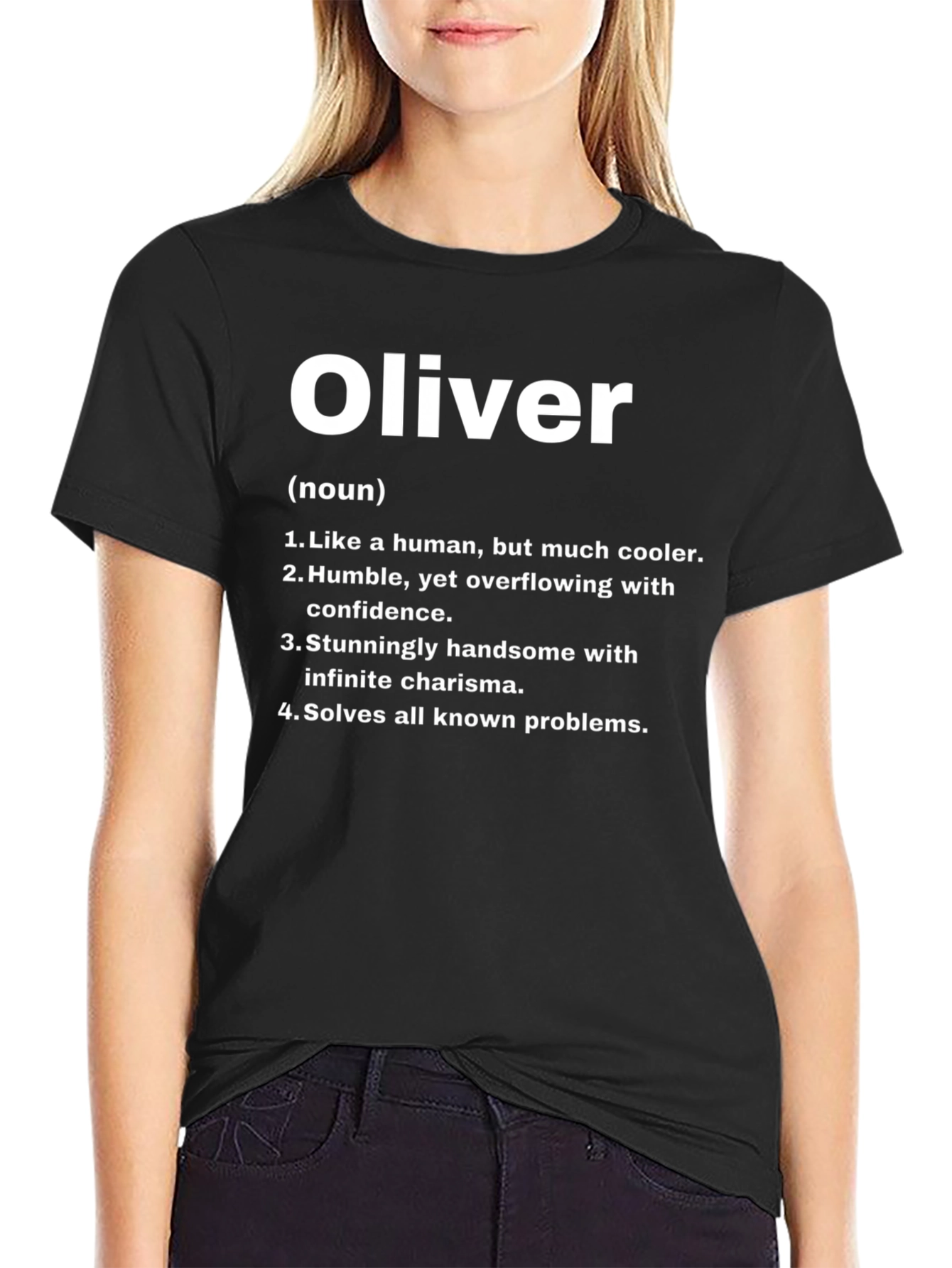 Oliver Definition T-Shirt - Cool & Charismatic