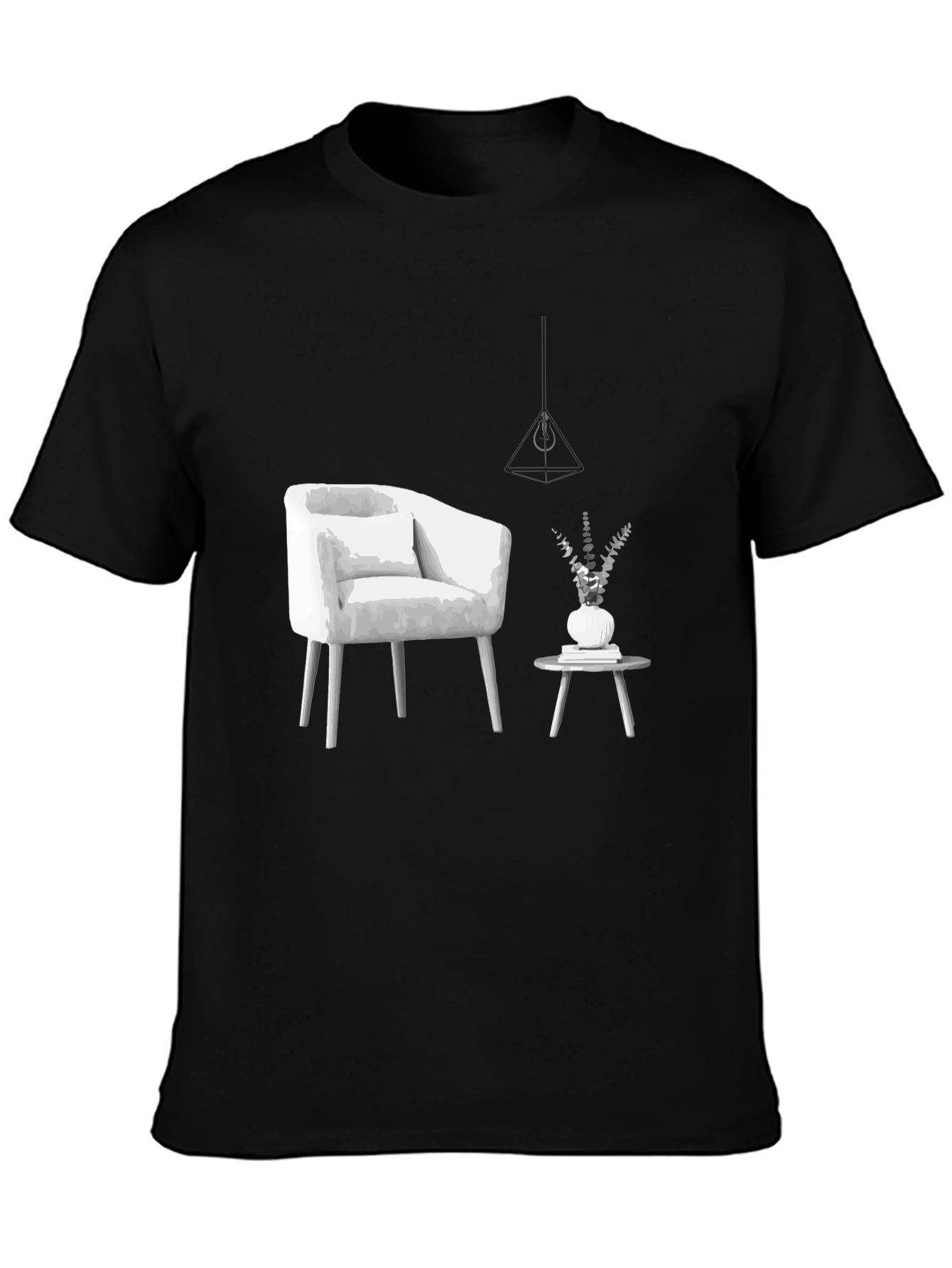 Modern Home Decor T-Shirt - Black