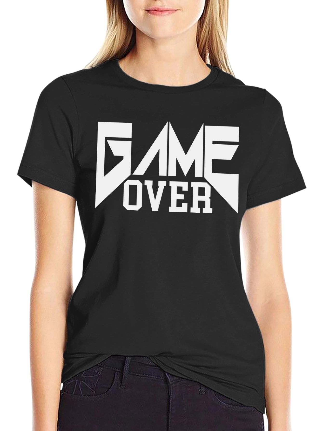Game Over T-Shirt - Retro Gaming Style
