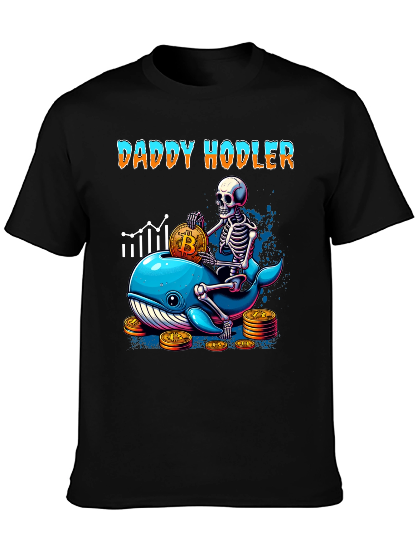 Daddy Hodler Bitcoin Crypto T-Shirt