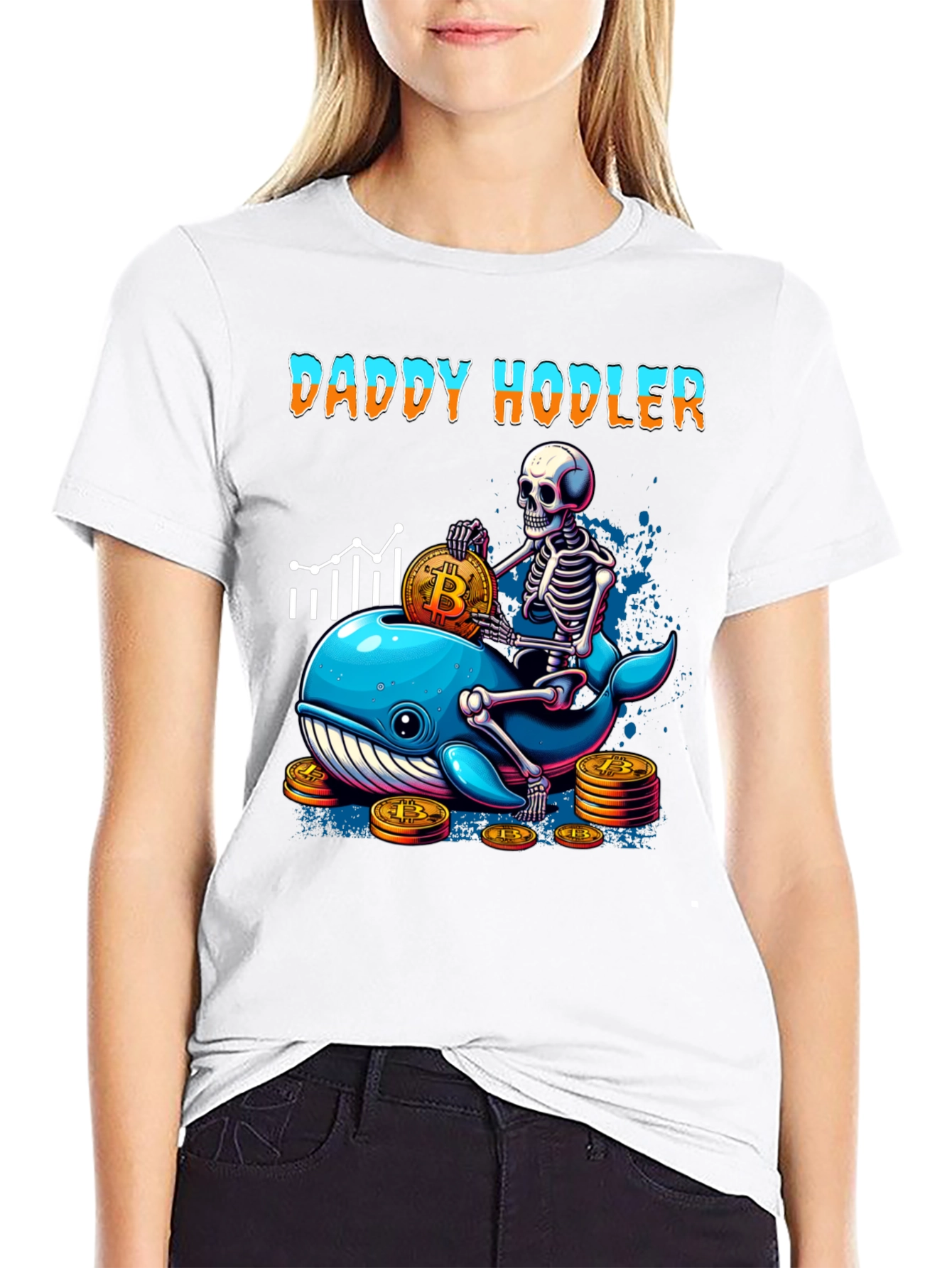 Daddy Hodler Bitcoin Crypto T-Shirt