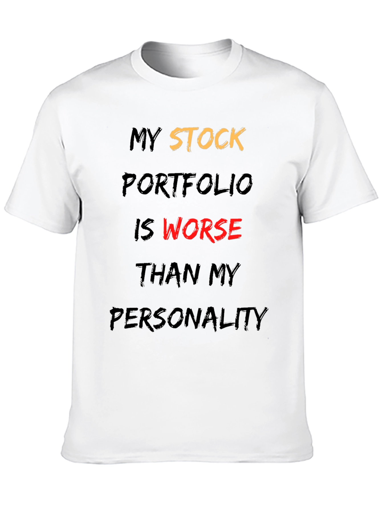 Stock Portfolio Funny T-Shirt