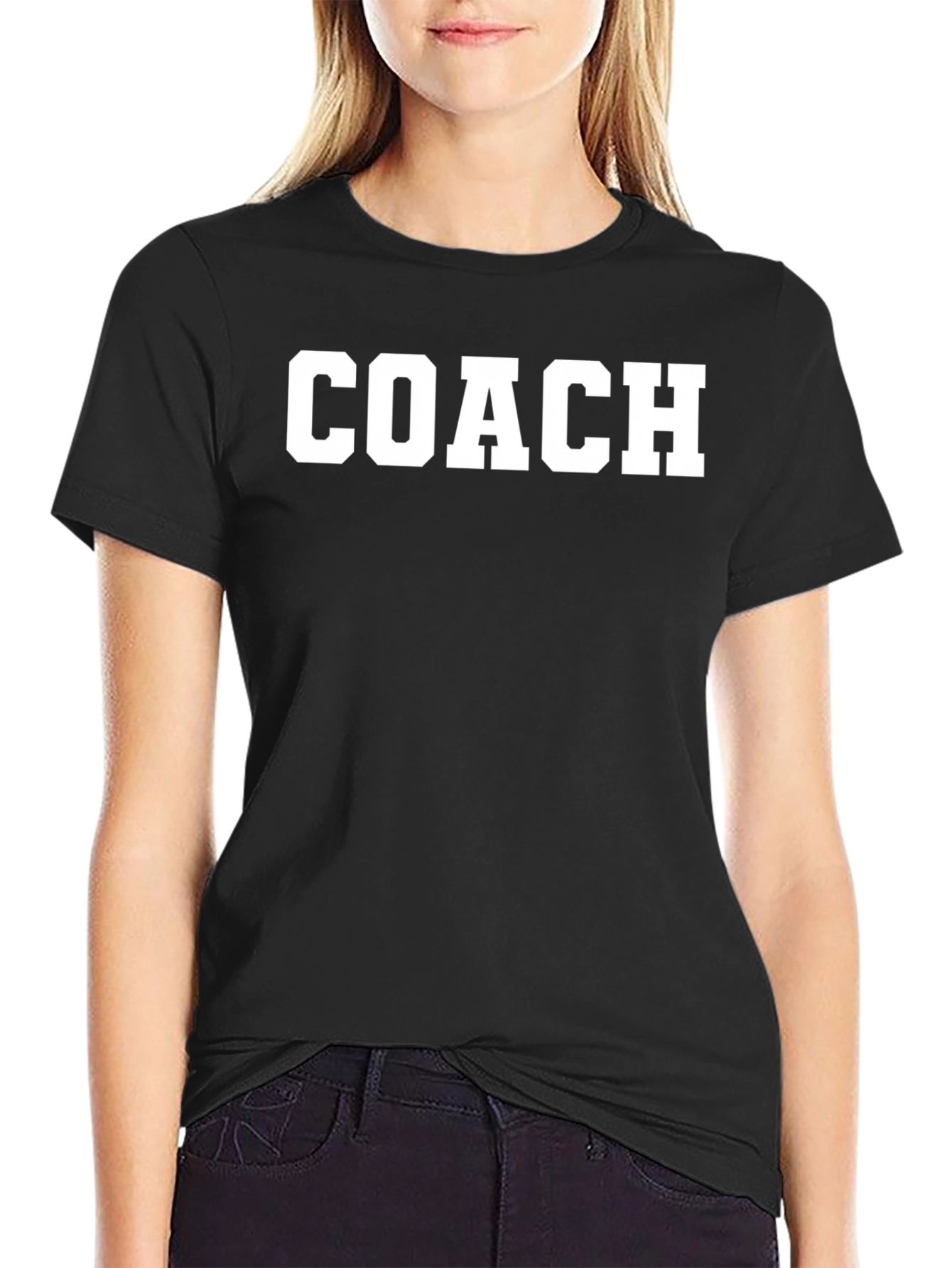 Mens Black COACH Graphic T-Shirt