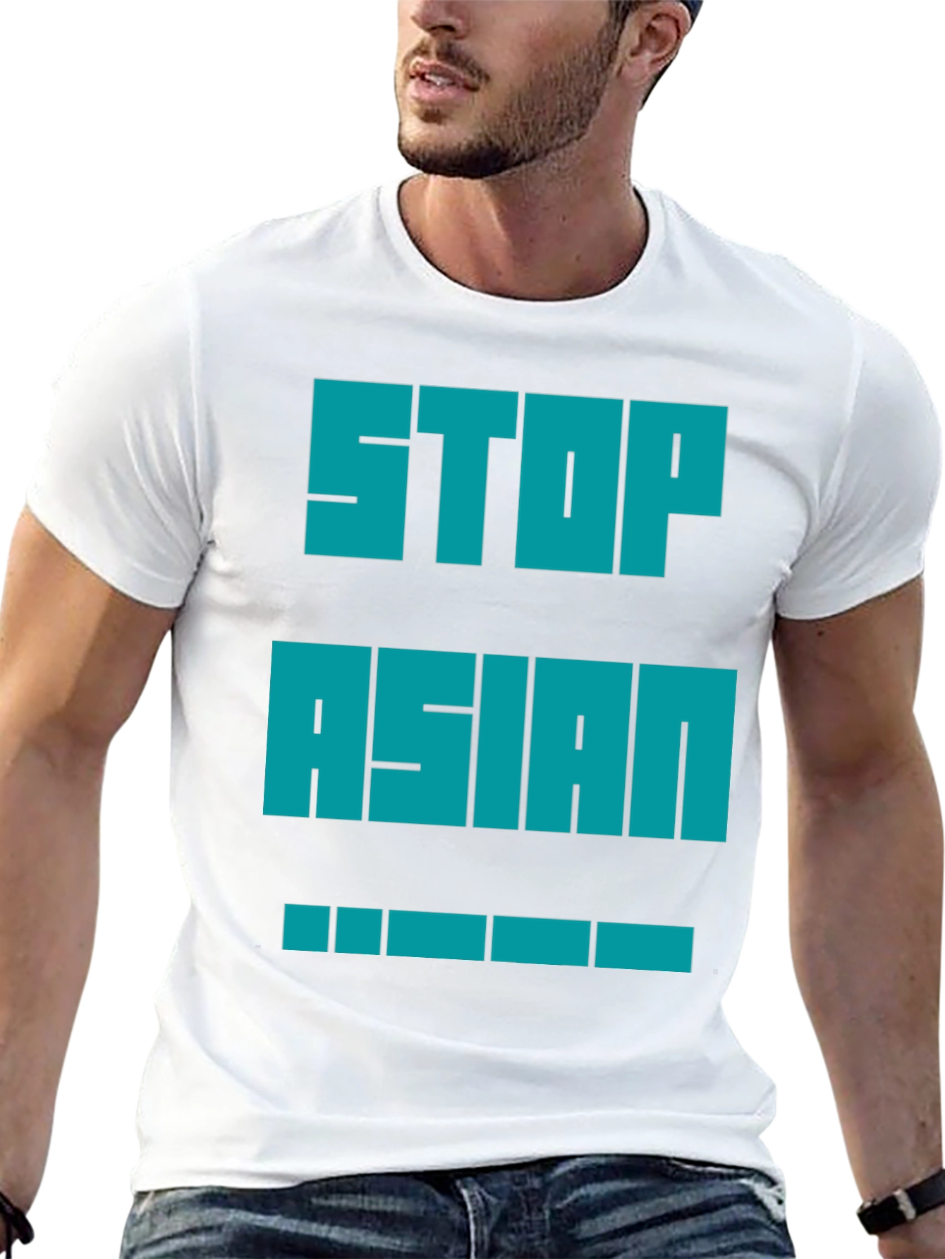 Statement T-Shirt - Stop Asian