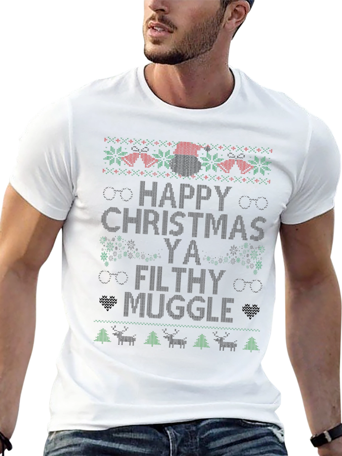 Happy Christmas Ya Filthy Muggle Graphic Tee