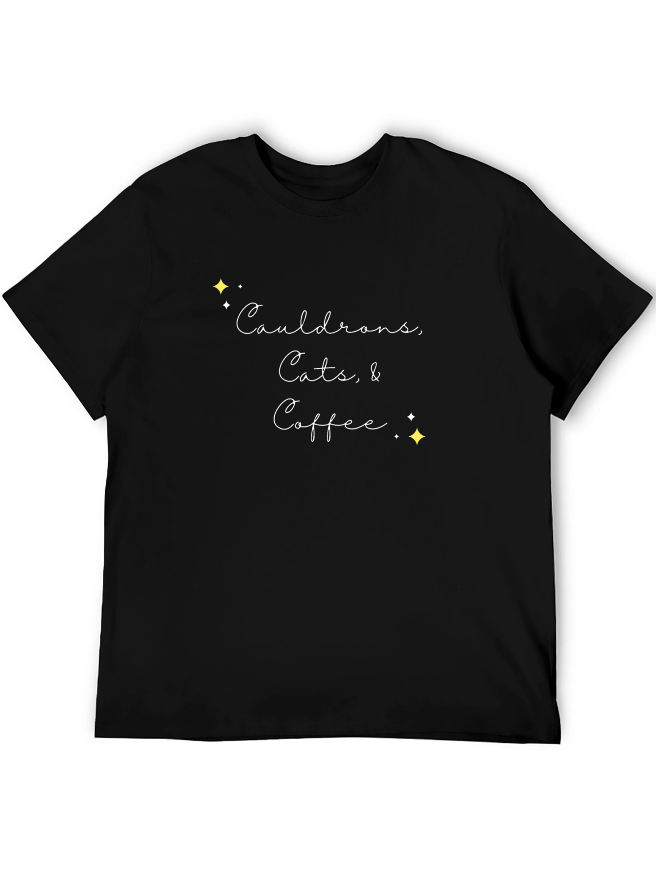 Cauldrons Cats & Coffee T-Shirt