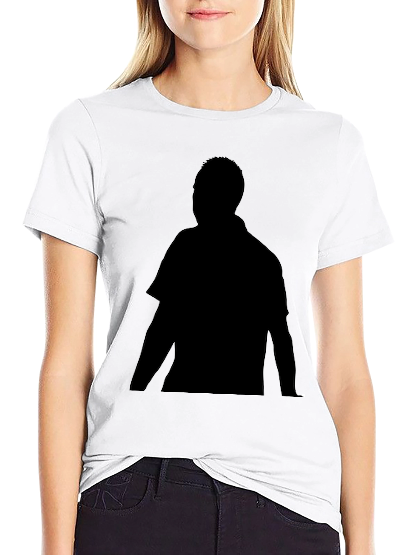 Silhouette Graphic Tee - Classic Black T-Shirt