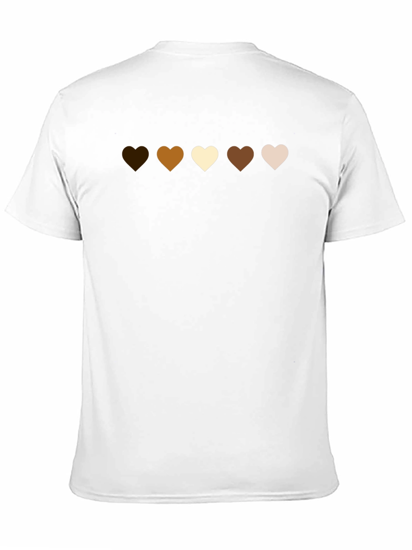Diversity Hearts T-Shirt - Black