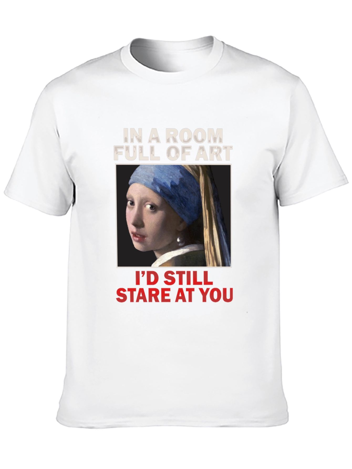 Art Lovers T-Shirt: Girl with a Pearl Earring