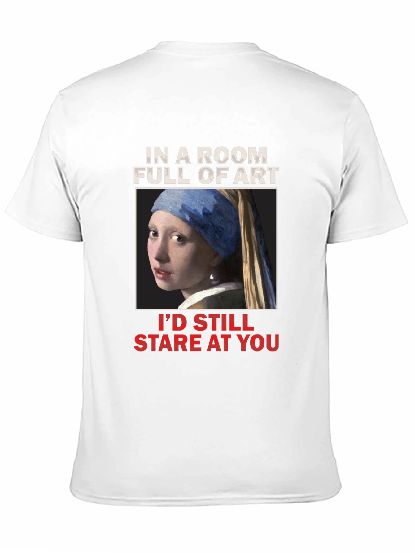 Art Lovers T-Shirt: Girl with a Pearl Earring