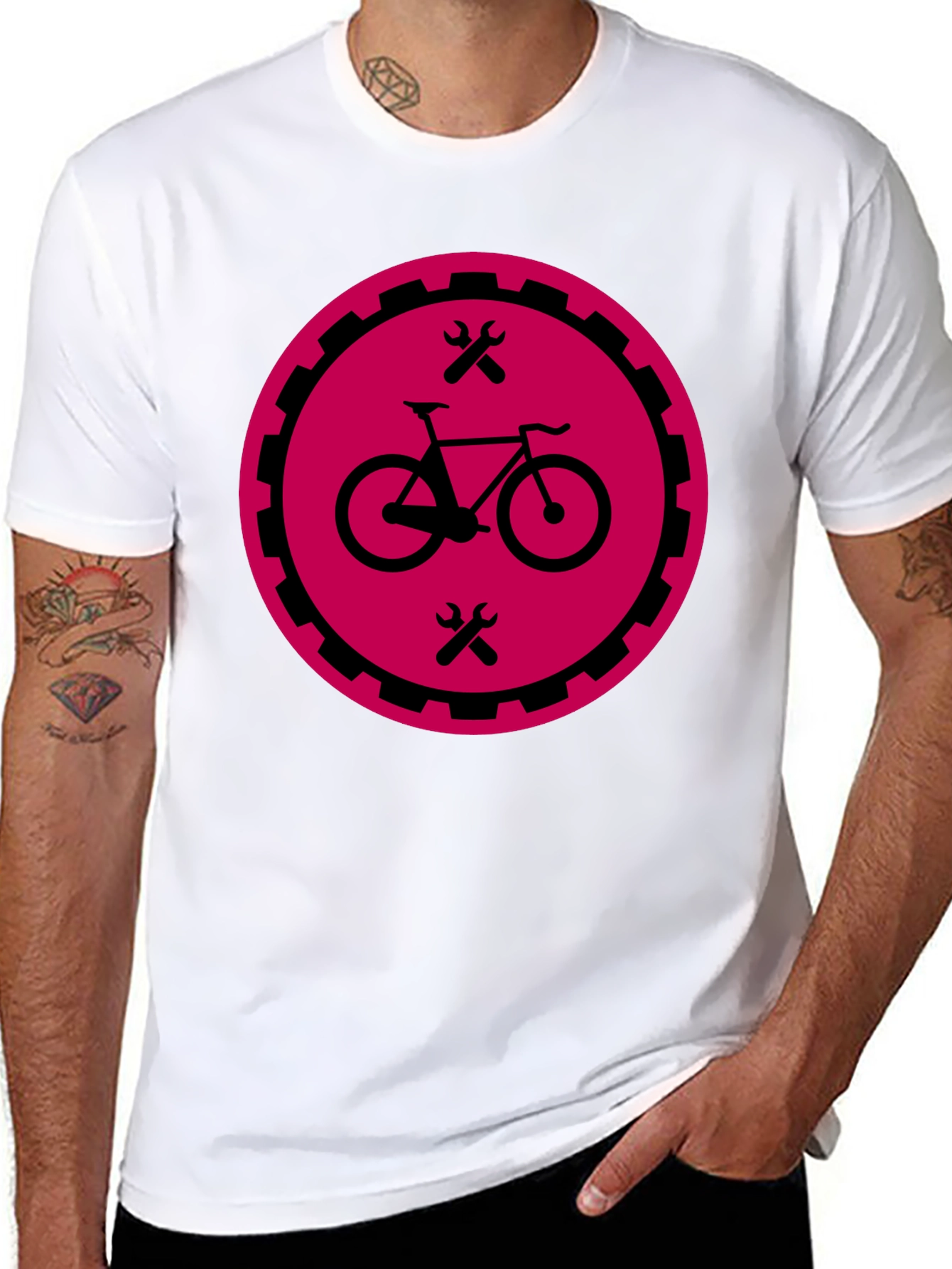 Cycling Repair T-Shirt - Bike Mechanic Tee