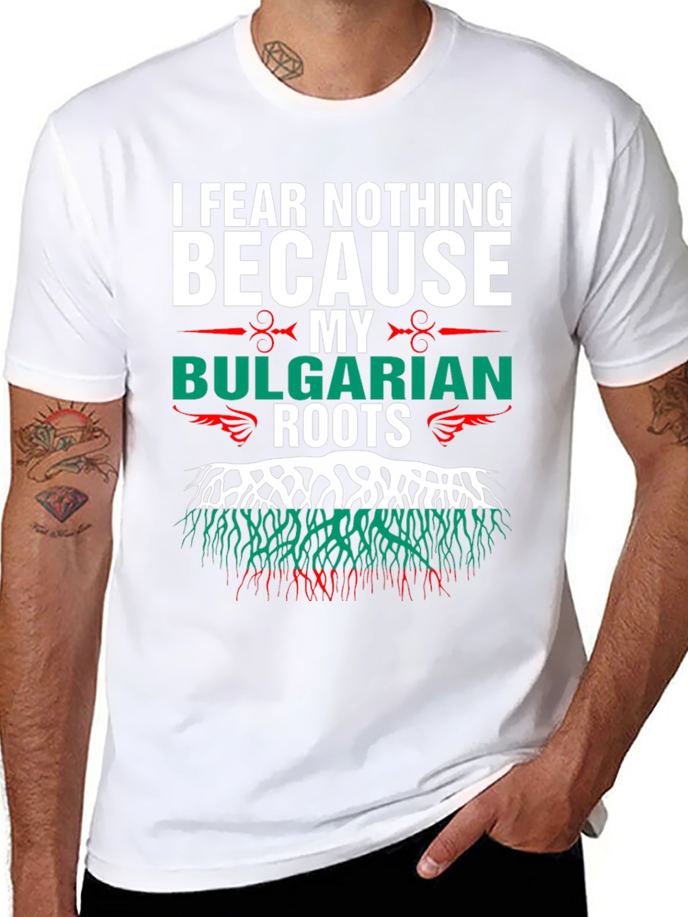 Bulgarian Roots T-Shirt - I Fear Nothing