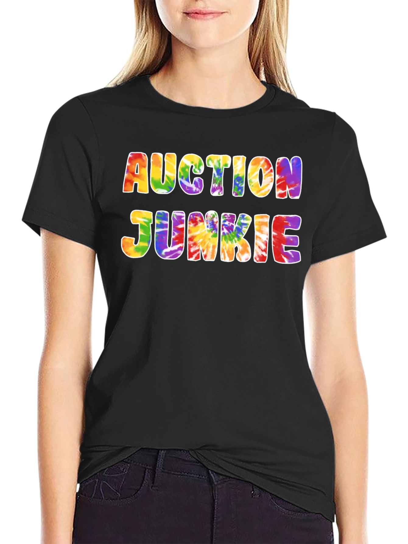 Auction Junkie Tie-Dye Graphic T-Shirt