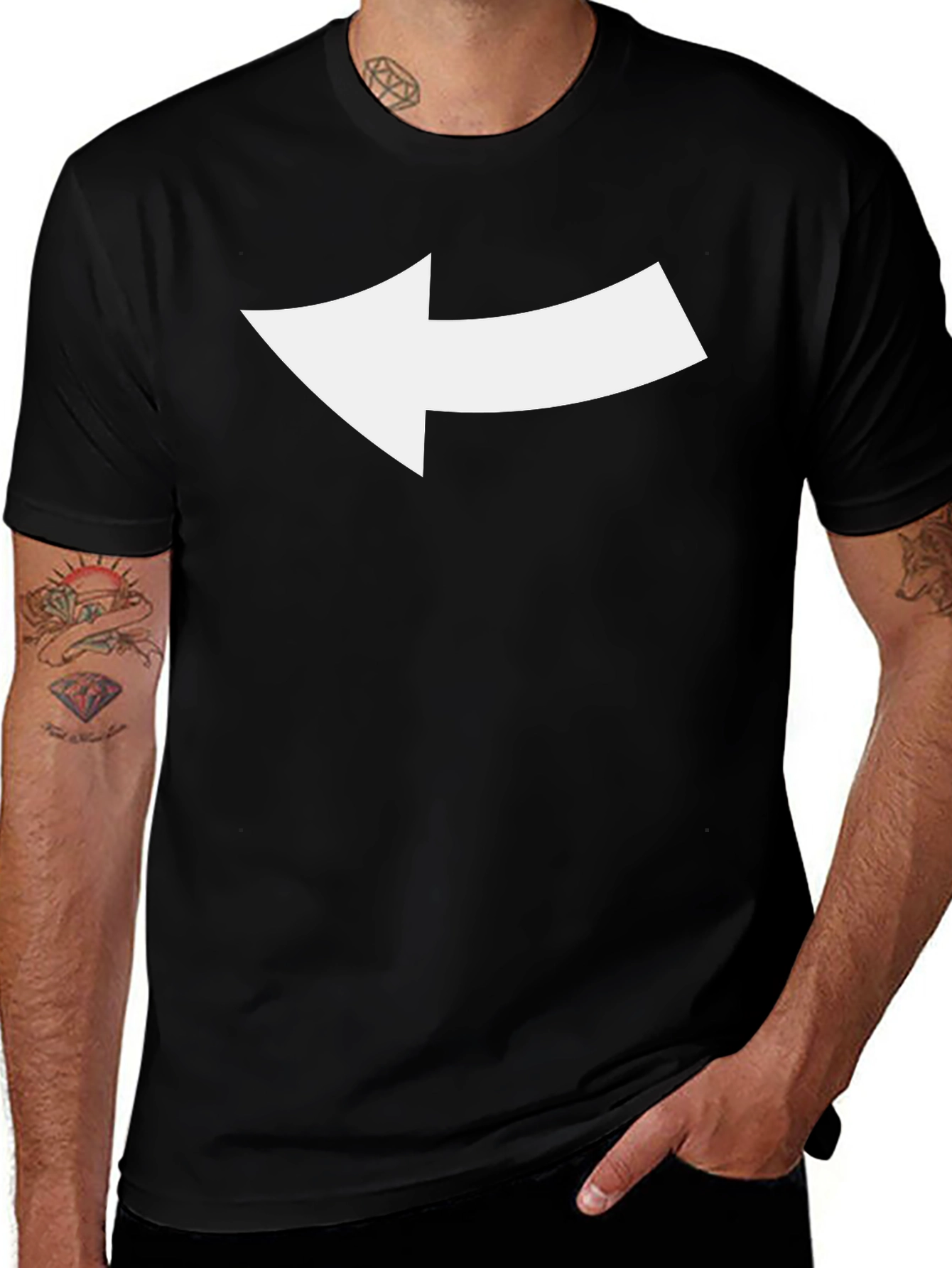 Arrow Graphic Tee - Bold Statement Shirt