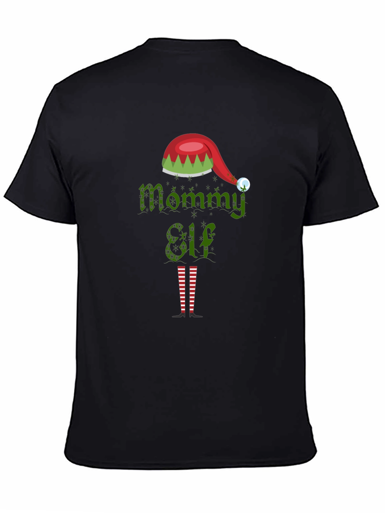 Mommy Elf Graphic Tee - Holiday Cheer!