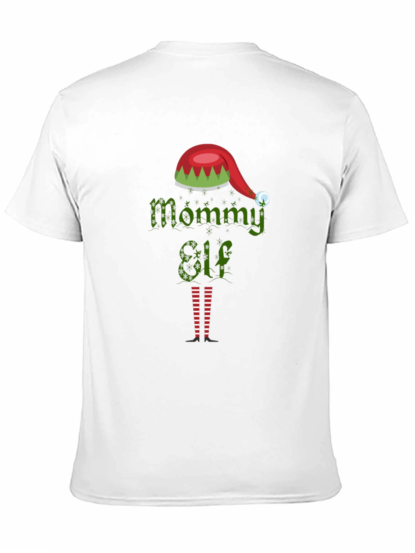 Mommy Elf Graphic Tee - Holiday Cheer!