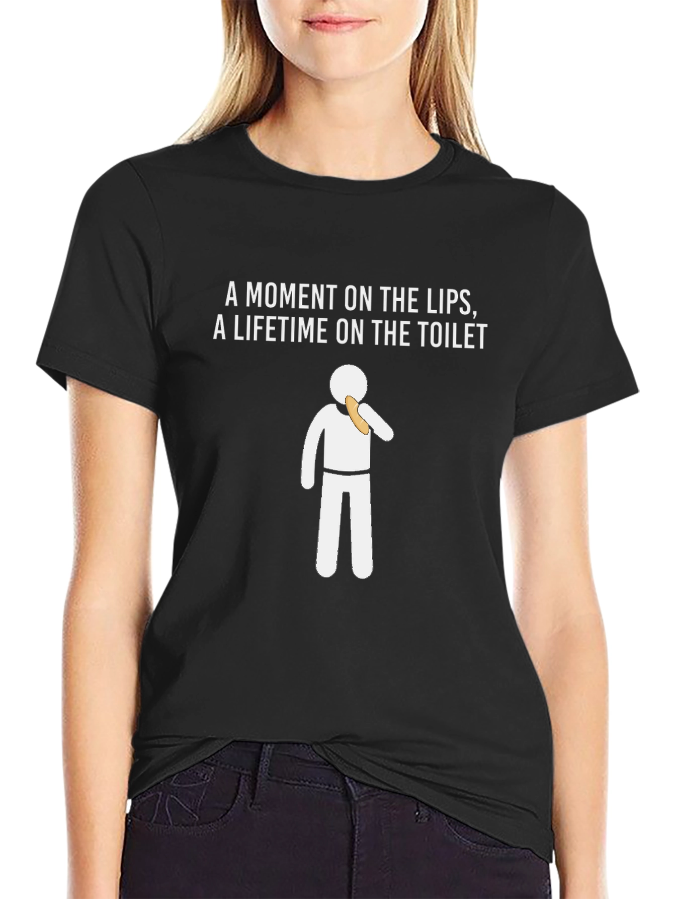 Funny Toilet Time Graphic Tee