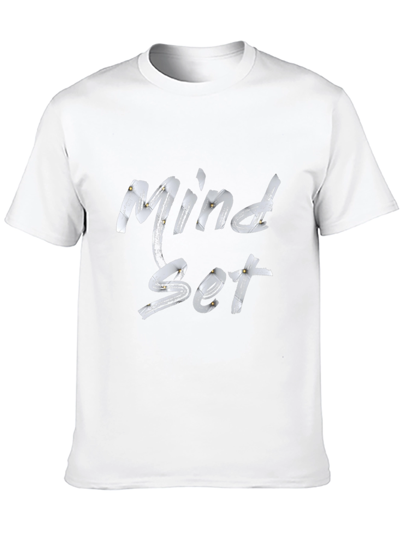 Mindset Graphic Print Tee - Black Casual Shirt