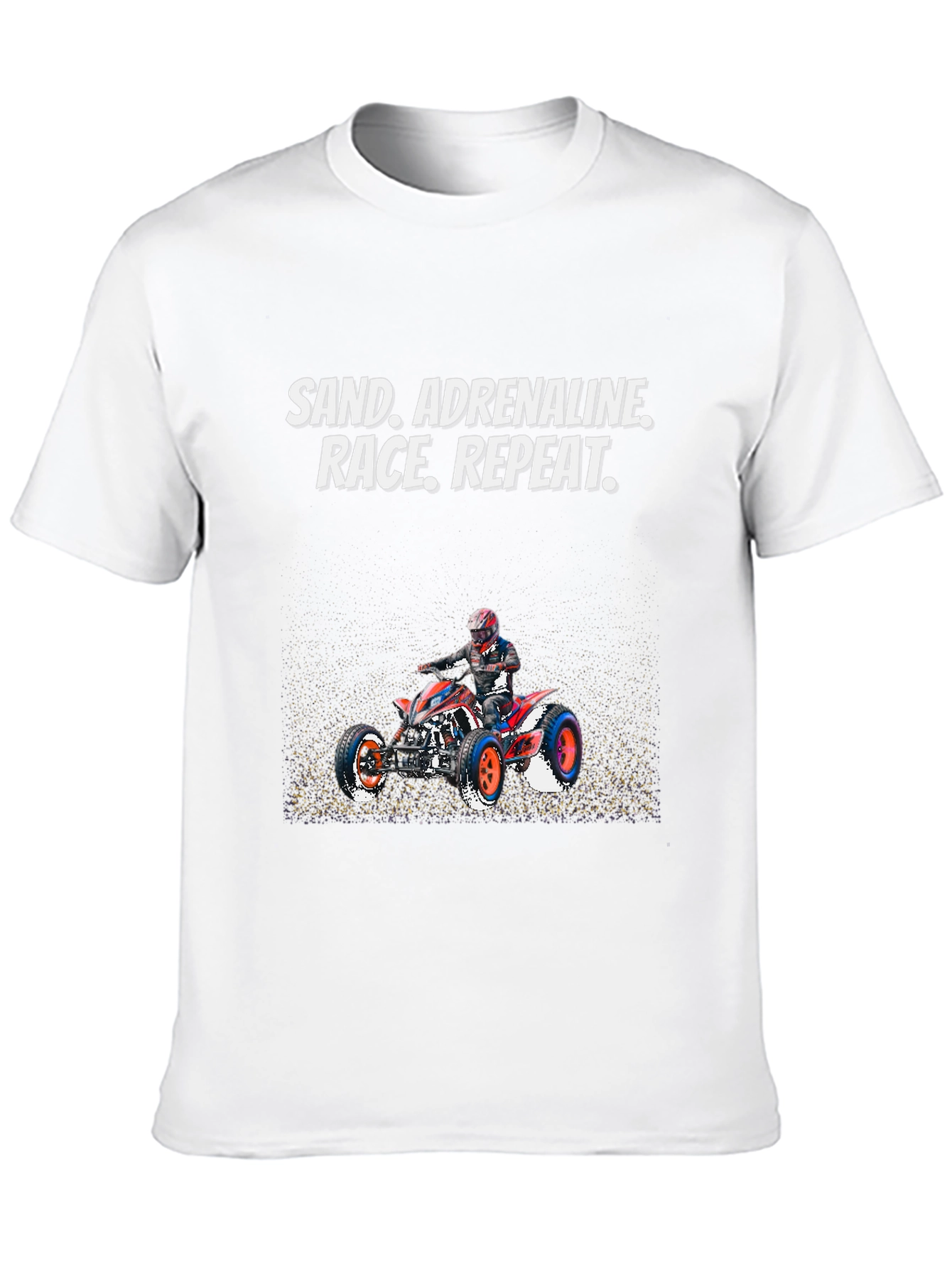 Sand. Adrenaline. Race. Repeat. Graphic Tee