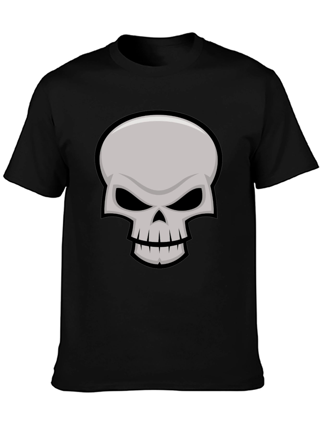 Skull Graphic Black T-Shirt