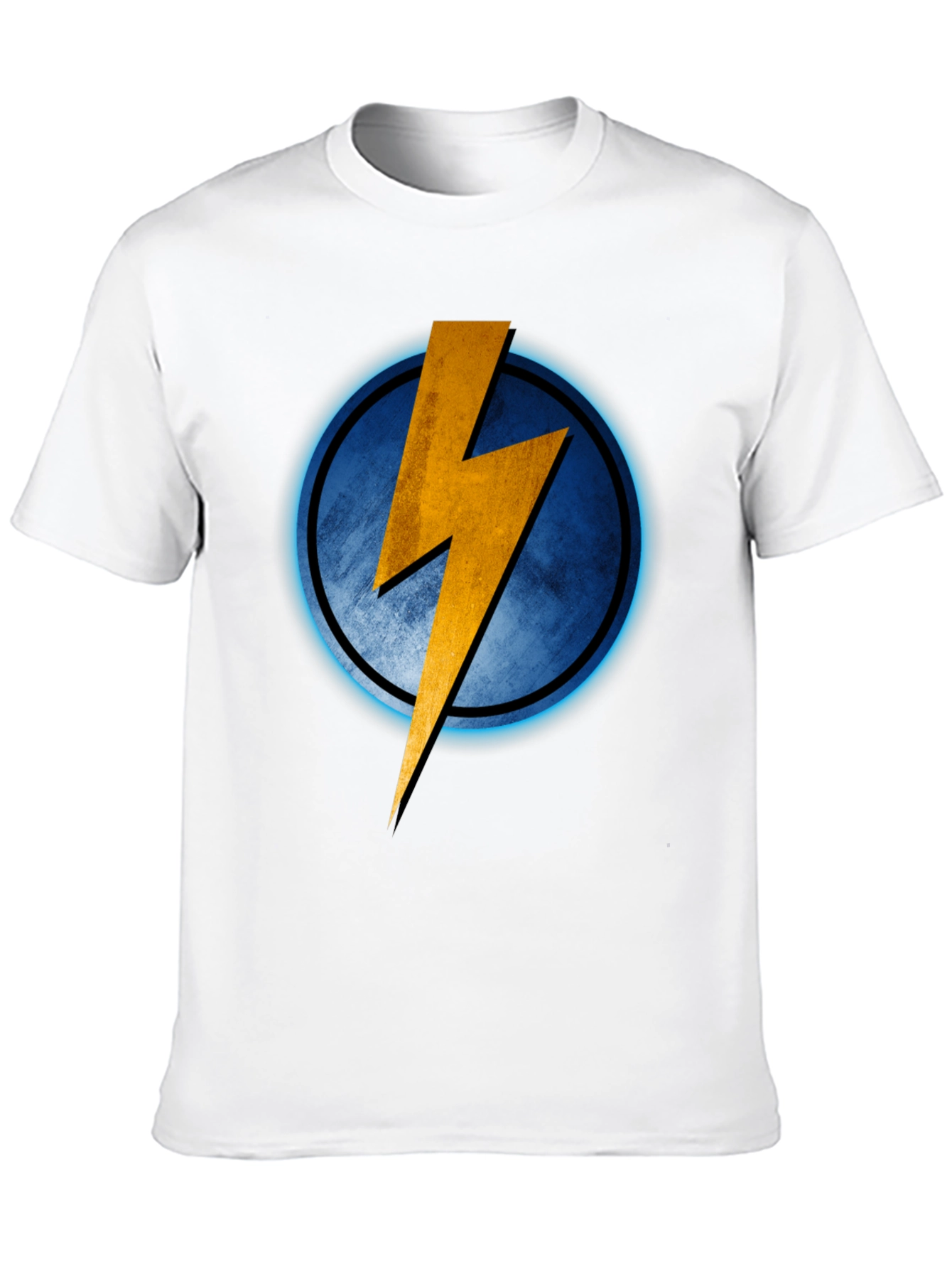 Electric Bolt Graphic Tee - Black
