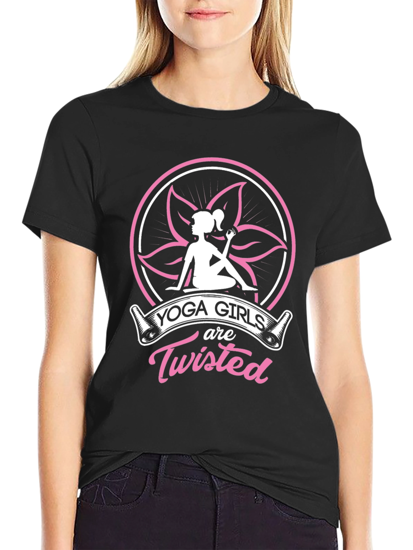 Yoga Girls Twisted T-Shirt