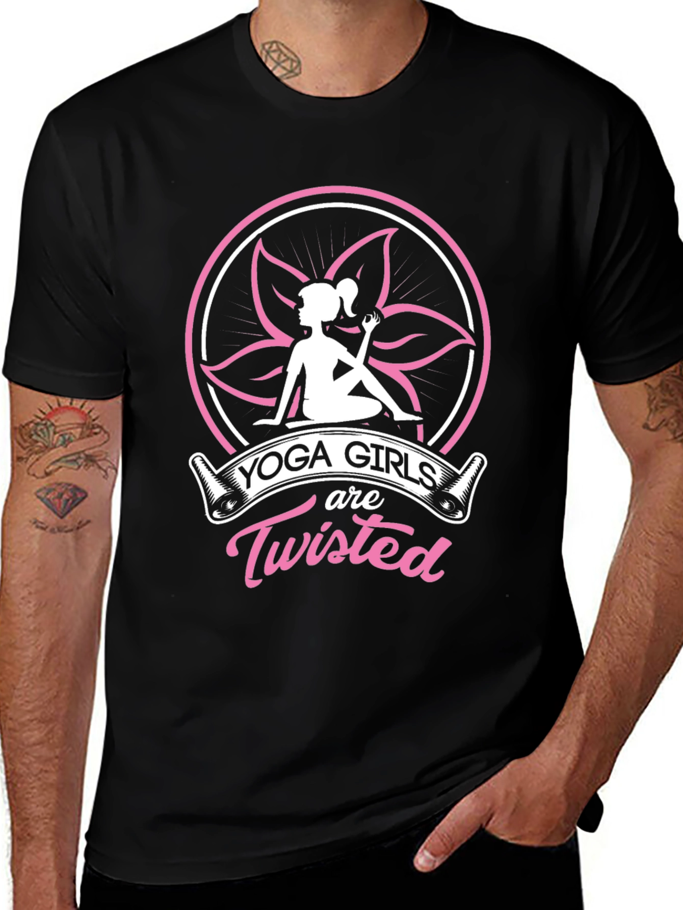 Yoga Girls Twisted T-Shirt