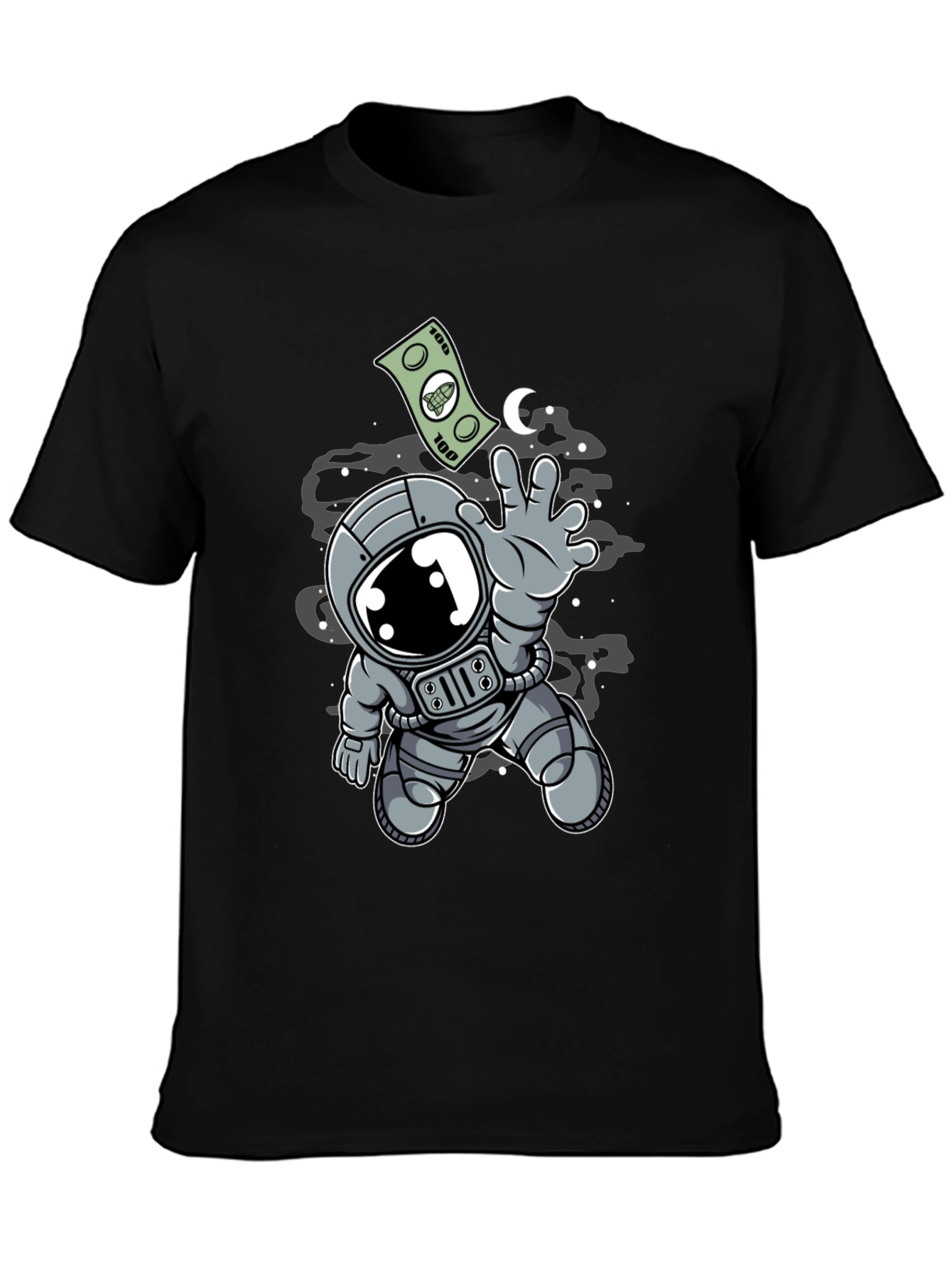 Astronaut Money T-Shirt - Reach for the Stars!