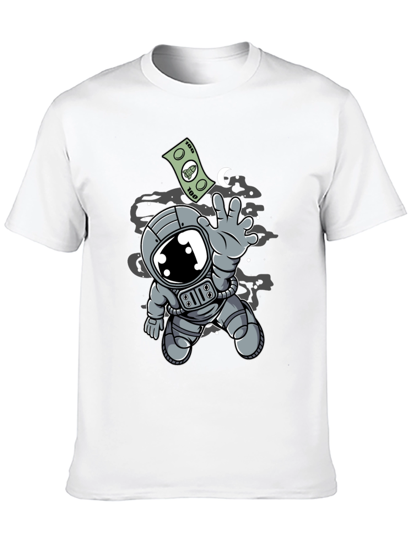 Astronaut Money T-Shirt - Reach for the Stars!