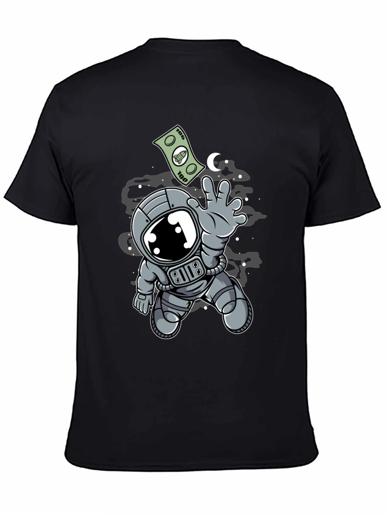 Astronaut Money T-Shirt - Reach for the Stars!