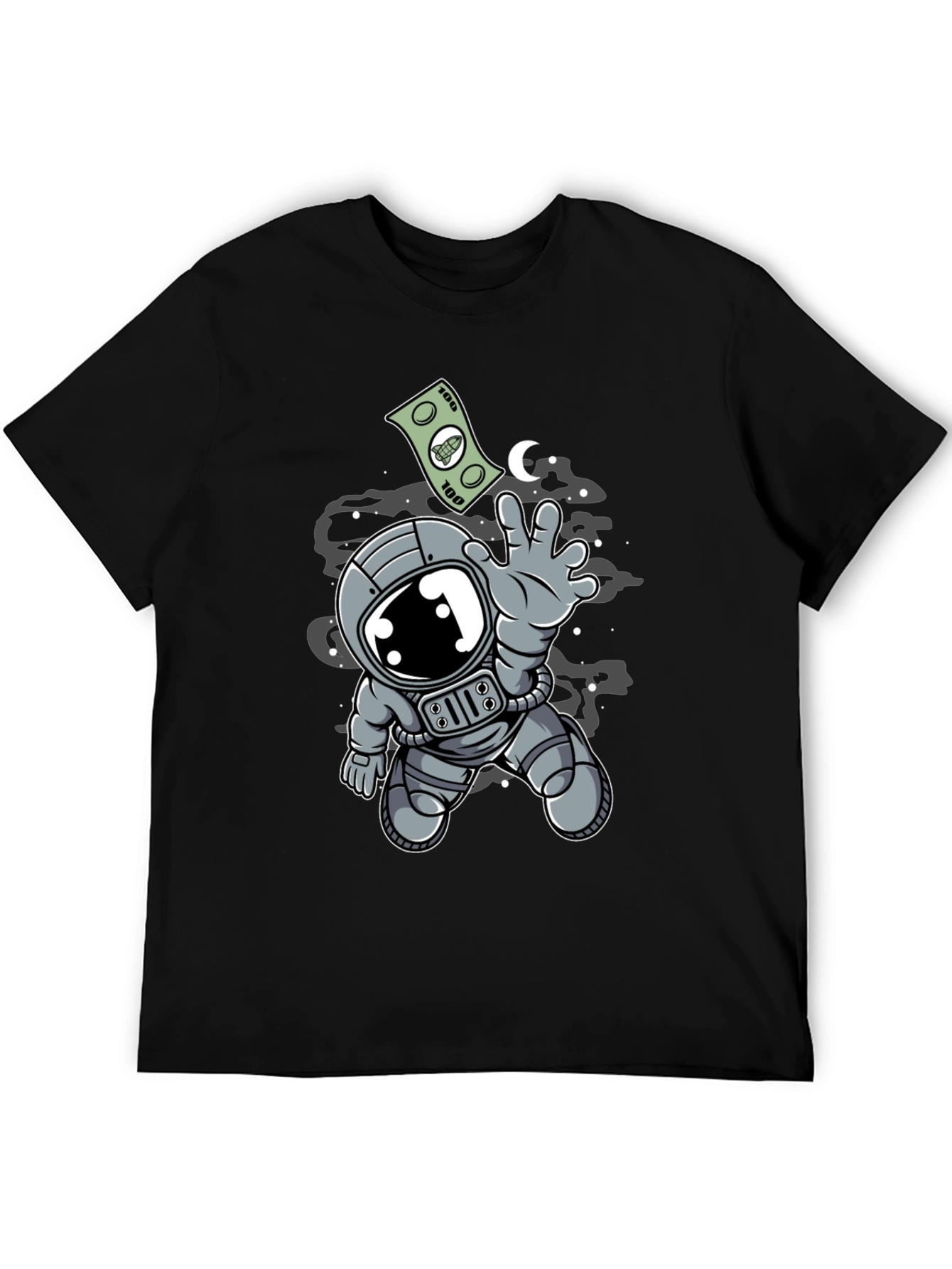 Astronaut Money T-Shirt - Reach for the Stars!