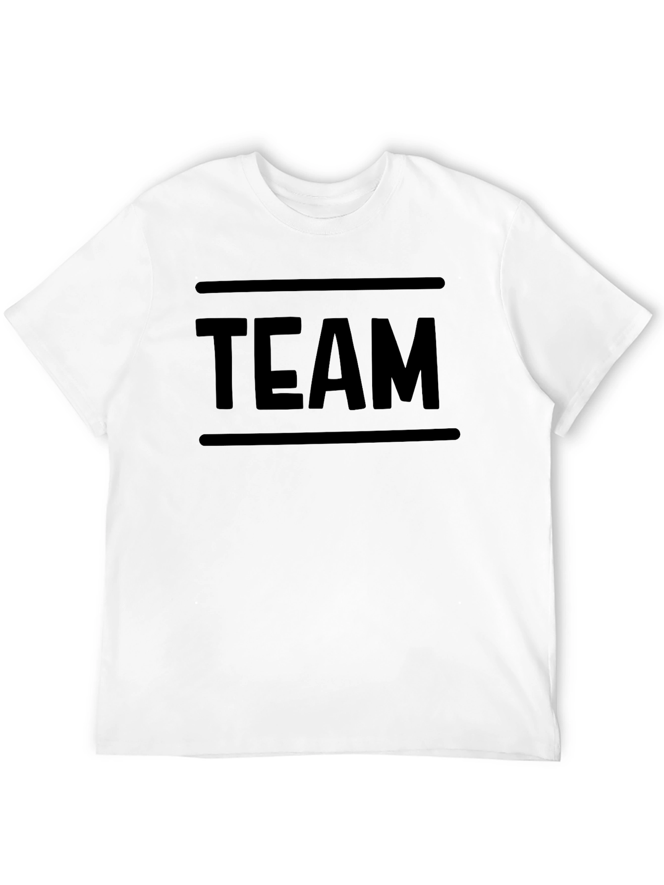 Black TEAM Graphic T-Shirt