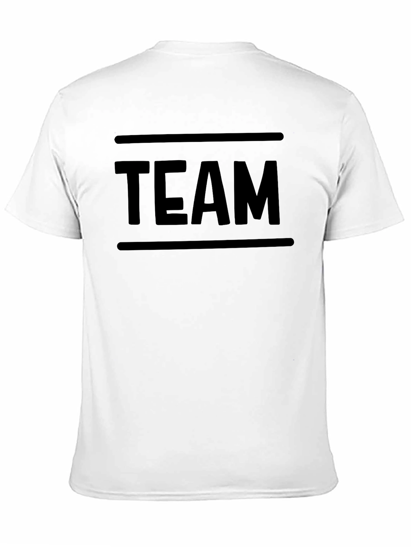 Black TEAM Graphic T-Shirt