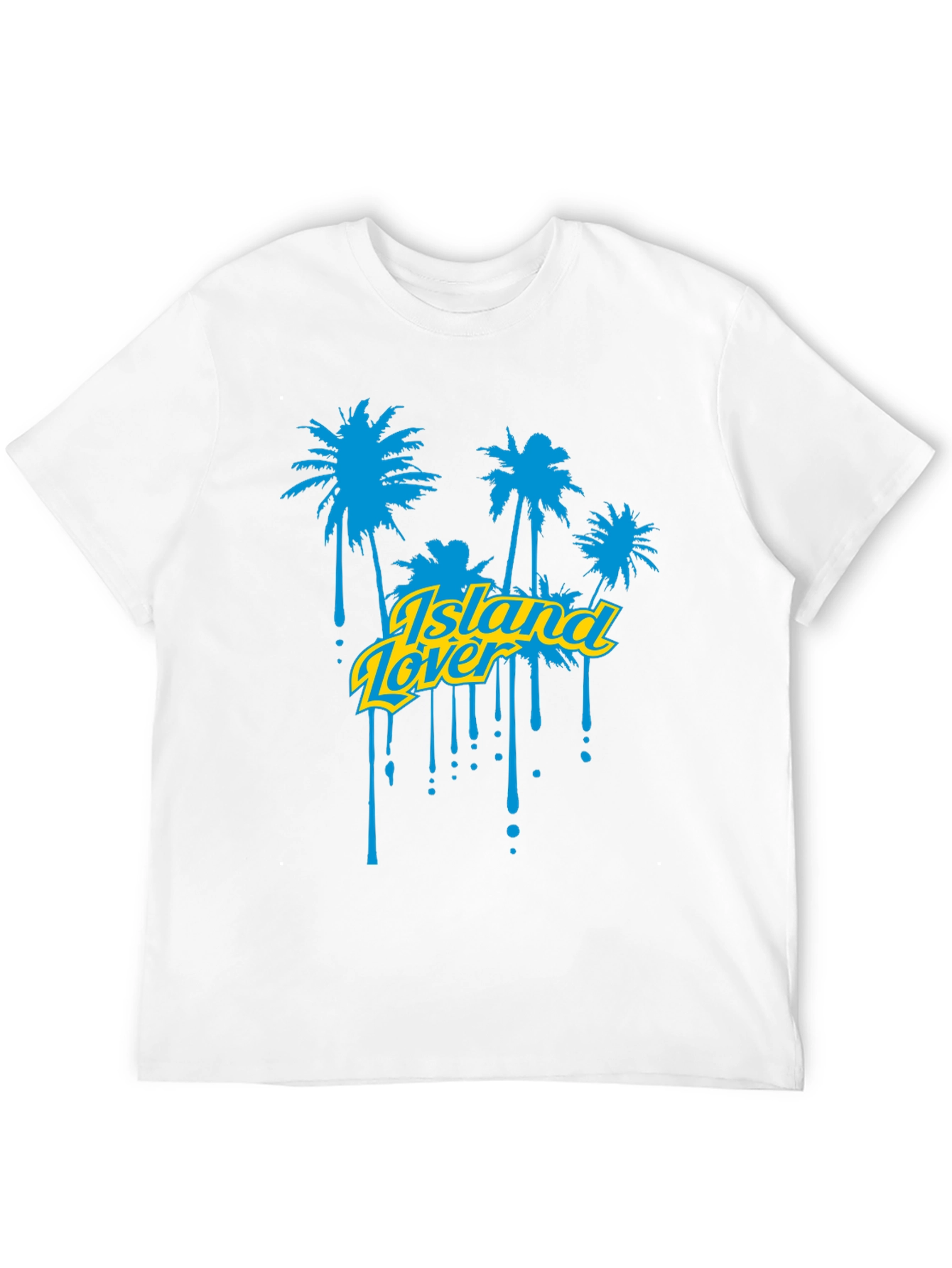 Island Lover Graphic T-Shirt - Black