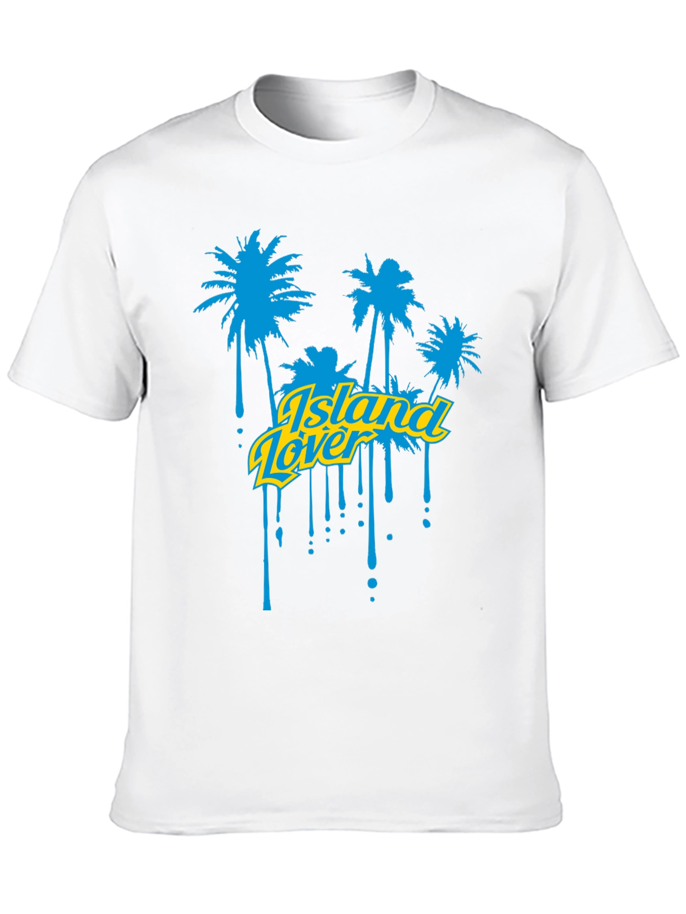 Island Lover Graphic T-Shirt - Black