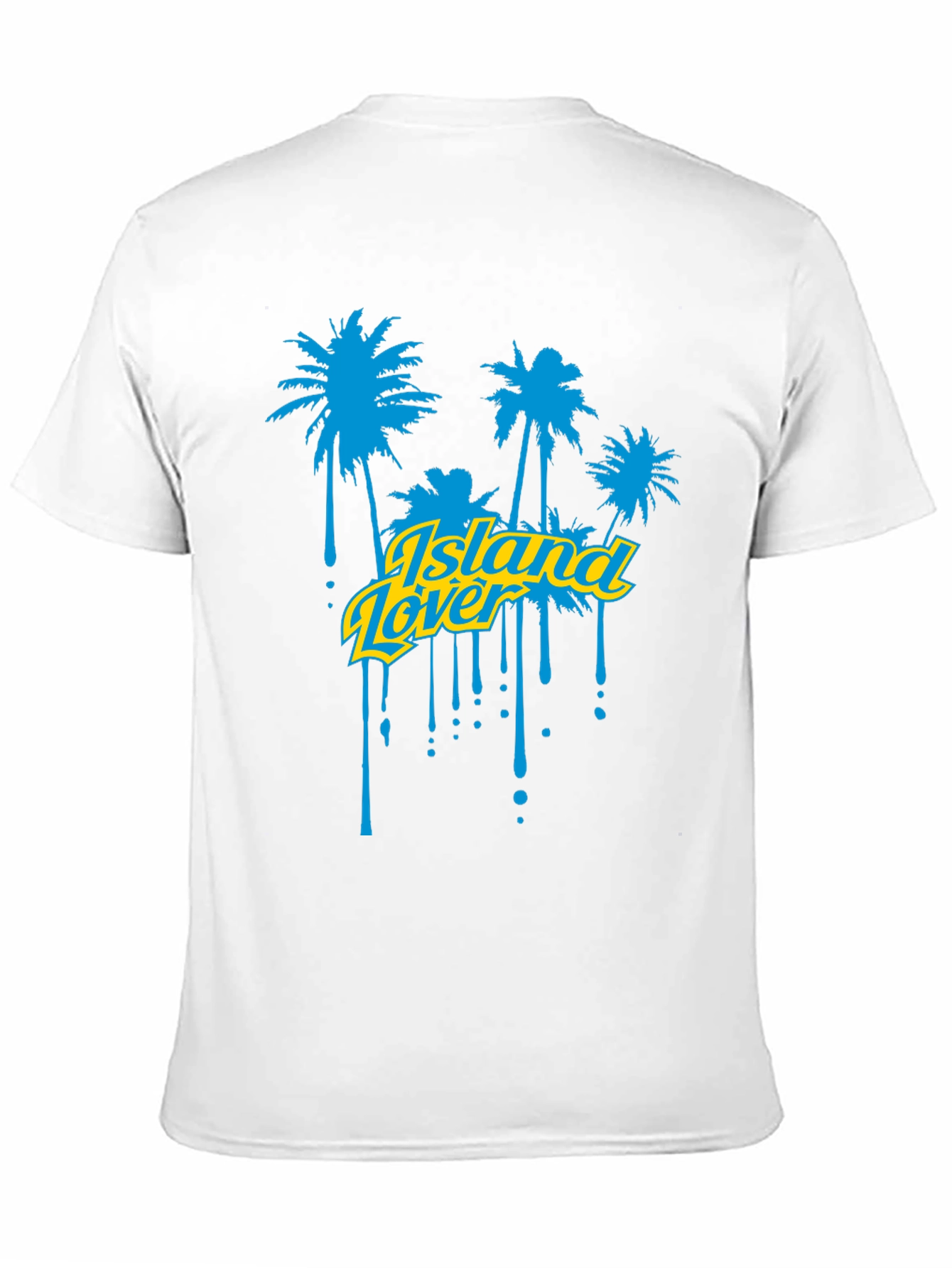 Island Lover Graphic T-Shirt - Black