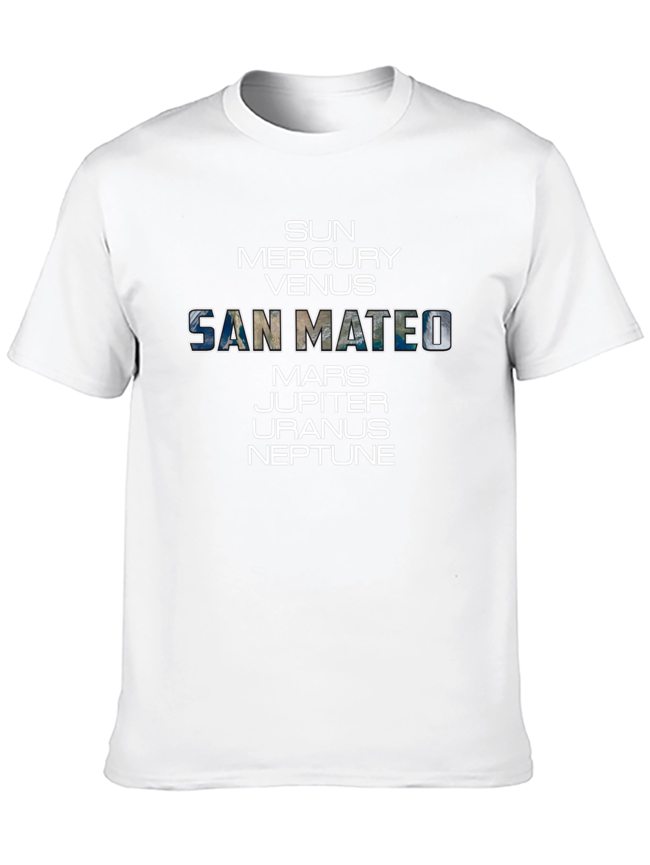 San Mateo Planets T-Shirt