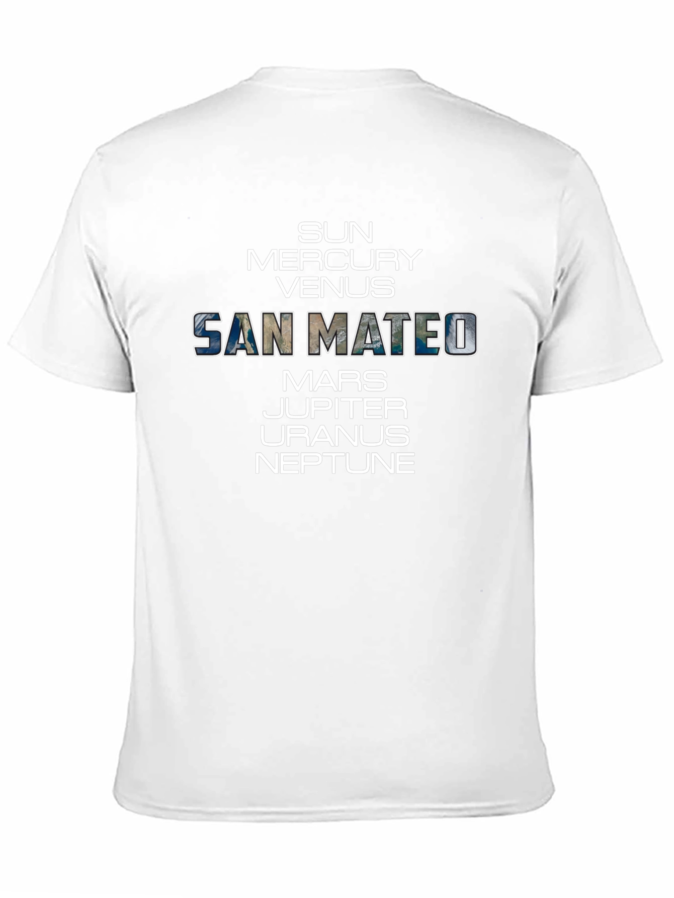 San Mateo Planets T-Shirt