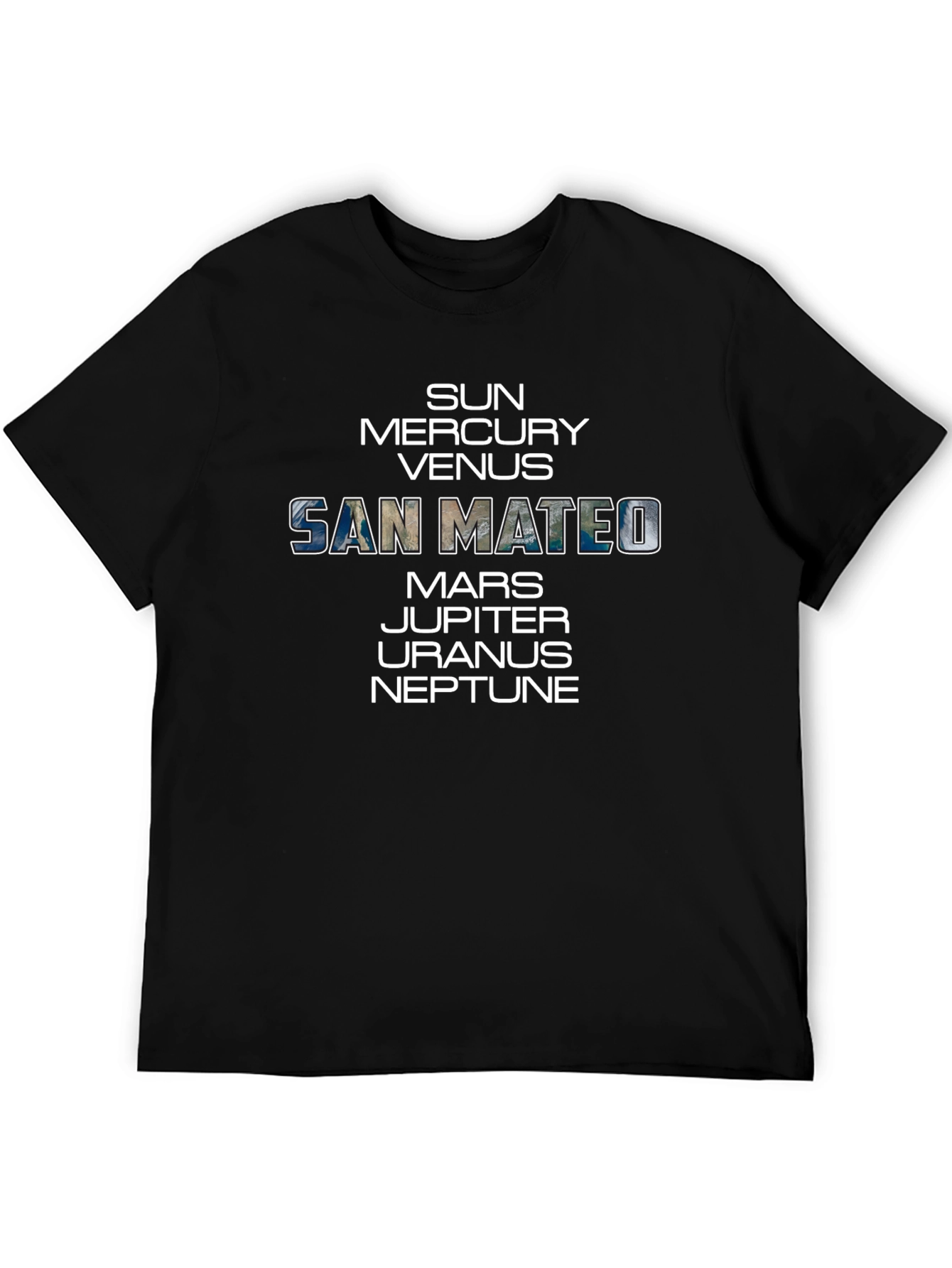 San Mateo Planets T-Shirt