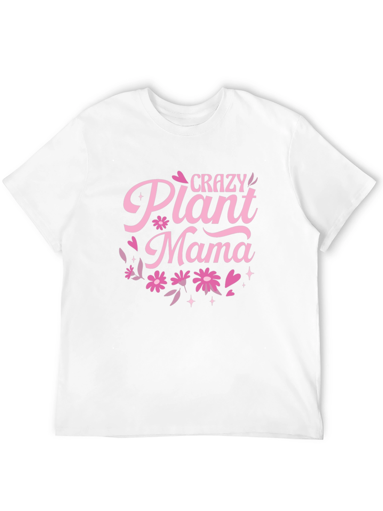 Crazy Plant Mama Graphic T-Shirt
