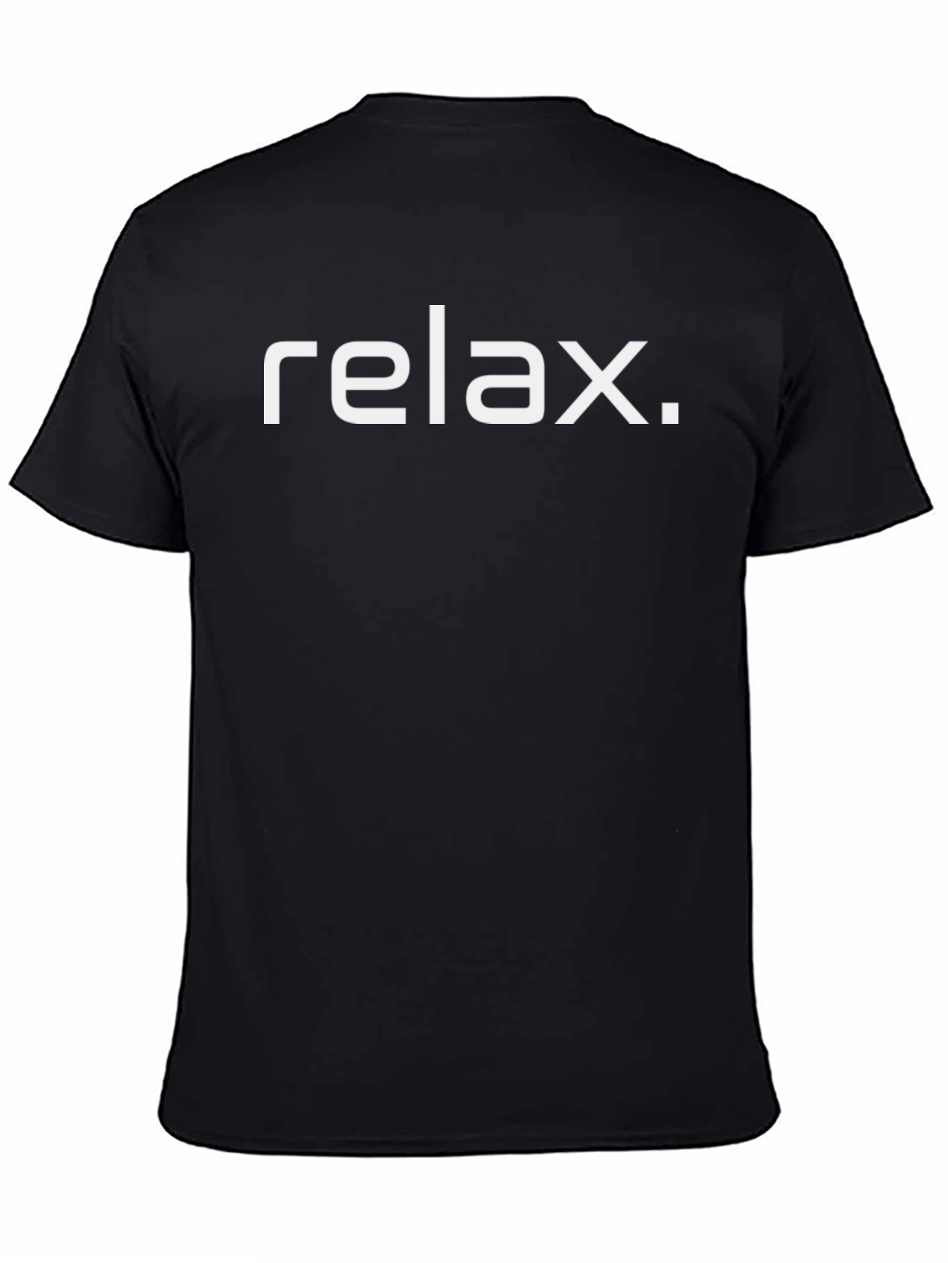 Relax Black T-Shirt - Modern Style