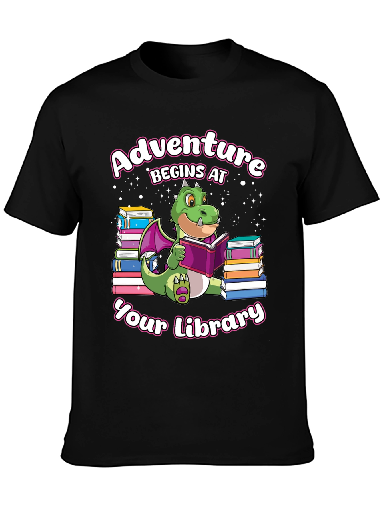 Adventure Begins At Your Library T-Shirt