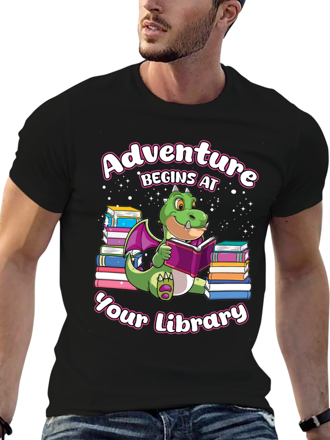 Adventure Begins At Your Library T-Shirt