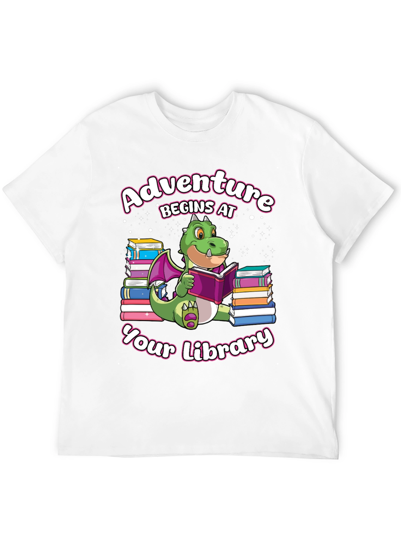 Adventure Begins At Your Library T-Shirt