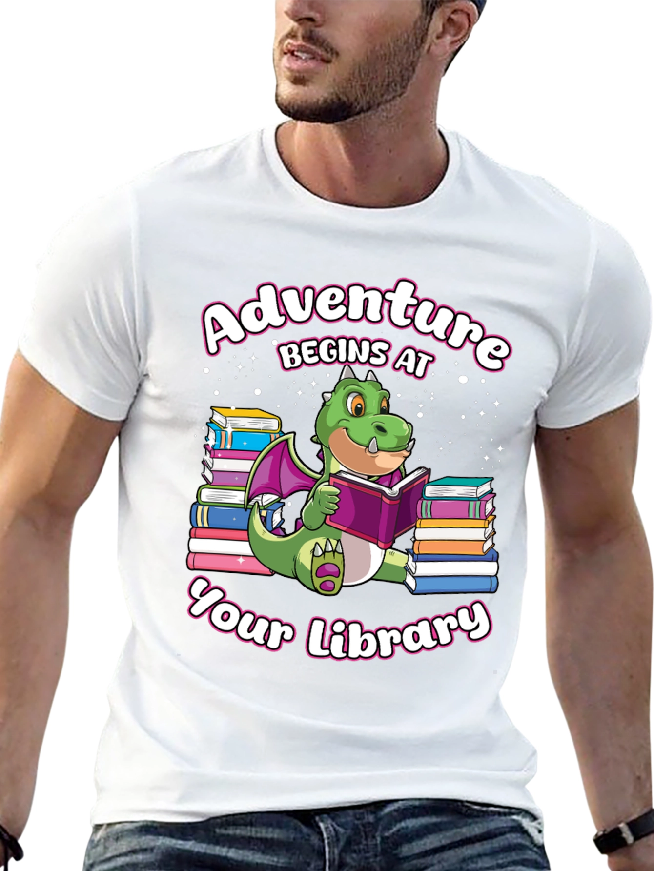 Adventure Begins At Your Library T-Shirt